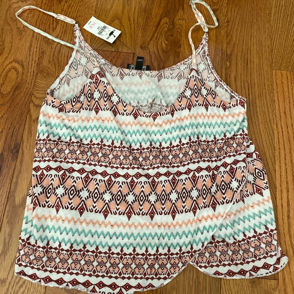 Express crop top tank top